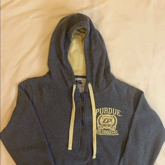 Purdue University Half-Zip Hoodie - Picture 2 of 6